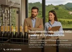 Cantina completa di Prosecco DOCG Valdobbiadene con punto vendita