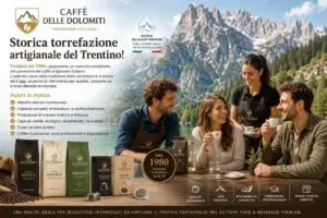 Torrefazione completa con clienti in Trentino